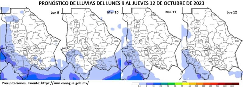 Noticias Chihuahua PAUSA.MX Prevén lluvias fuertes para la Sierra Tarahumara por proximidad de ciclón tropical en el Pacífico