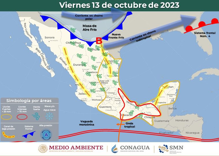 Noticias Chihuahua PAUSA.MX Arribo de nuevo frente frío este viernes traerá vientos fuertes a la región norte de Chihuahua