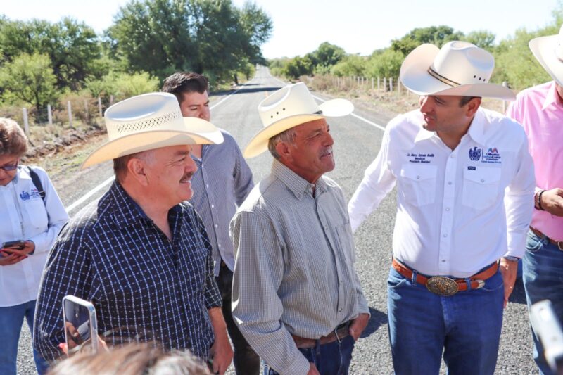 Noticias Chihuahua PAUSA.MX Inauguran Estado y Municipio de Chihuahua camino al Alamillo en el seccional de Guadalupe