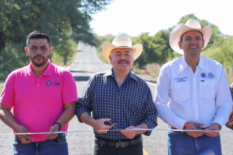 Noticias Chihuahua PAUSA.MX Inauguran Estado y Municipio de Chihuahua camino al Alamillo en el seccional de Guadalupe