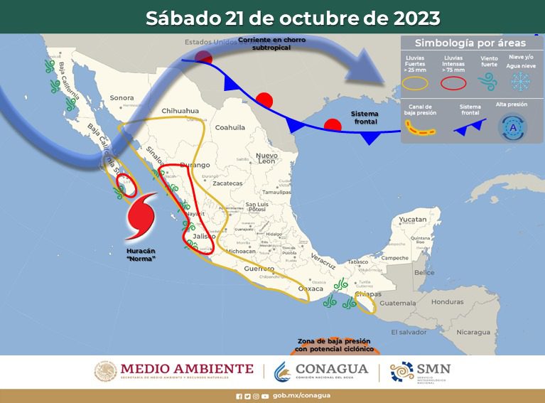 Noticias Chihuahua PAUSA.MX Emite Protección Civil Alerta Azul para 6 municipios de la entidad por aproximación del huracán “Norma”
