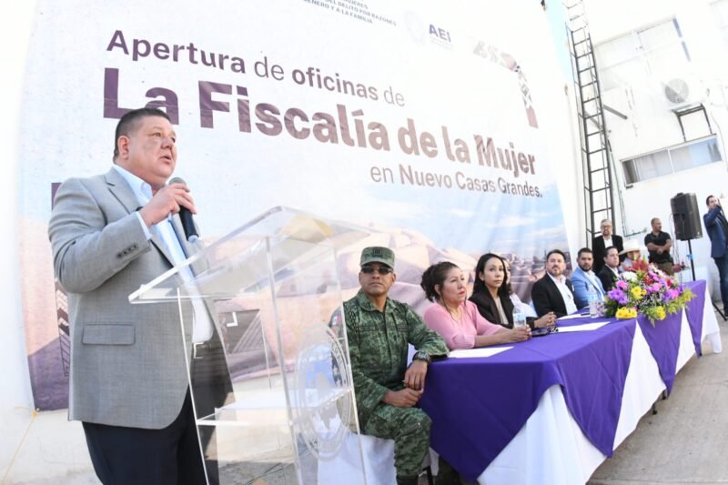 Noticias Chihuahua PAUSA.MX Inaugura FGE oficinas de la Fiscalía Especializada de la Mujer en Nuevo Casas Grandes