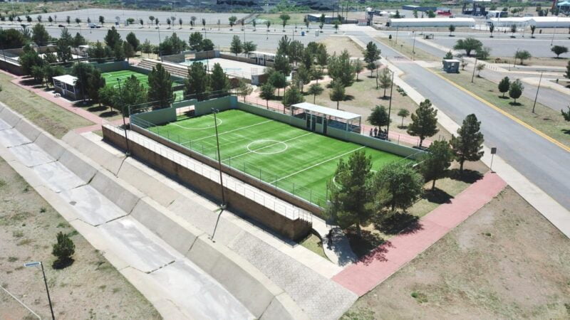 Noticias Chihuahua PAUSA.MX Rehabilitan instalaciones de la Unidad Deportiva Sur para albergar Torneo de la Amistad