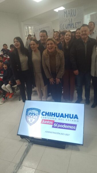 Noticias Chihuahua PAUSA.MX Gobernadora inaugura obras de rehabilitación del Centro Comunitario "Los Pinos"