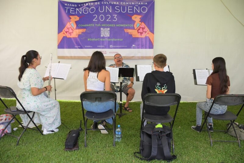 Tengo un sueño 2023 contará con escenografía comunitaria elaborada por niñas, niños y jóvenes de todo el país