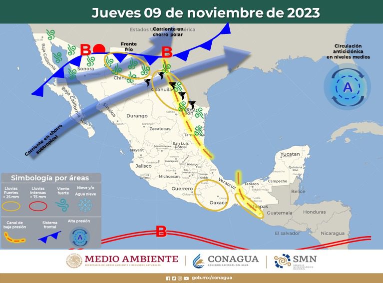 Noticias Chihuahua PAUSA.MX Traerá Frente Frío número 9 lluvias en distintas zonas de la entidad: CEPC