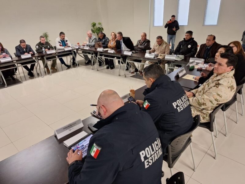 Expone Fiscal de Distrito Zona Norte trabajo de la institución ante Mesa de Seguridad