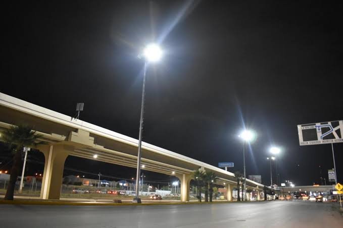 Alumbrado público en Chihuahua capital