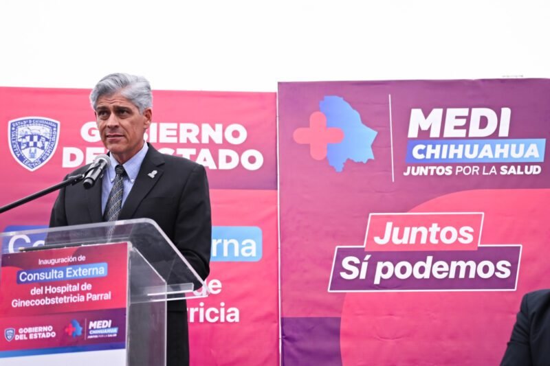 Noticias Chihuahua PAUSA.MX Inaugura Maru Campos área de Consulta Externa del nuevo Hospital de Ginecobstetricia en Parral
