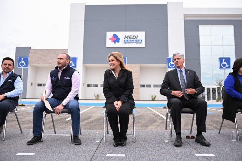 Noticias Chihuahua PAUSA.MX Inaugura Maru Campos área de Consulta Externa del nuevo Hospital de Ginecobstetricia en Parral