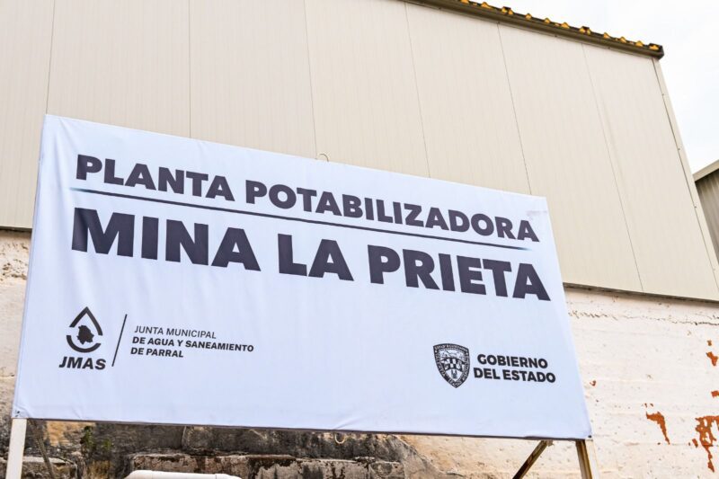 Noticias Chihuahua PAUSA.MX Recorre Gobernadora la planta potabilizadora "Mina la Prieta" en Parral