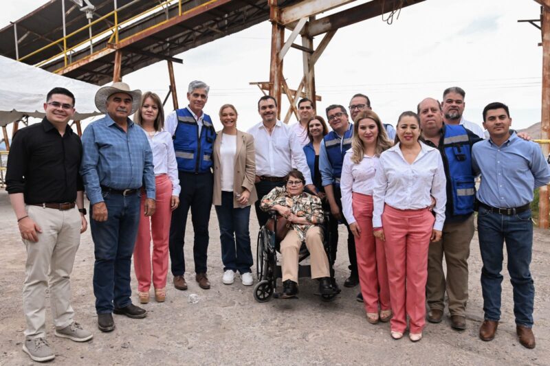 Noticias Chihuahua PAUSA.MX Recorre Gobernadora la planta potabilizadora "Mina la Prieta" en Parral