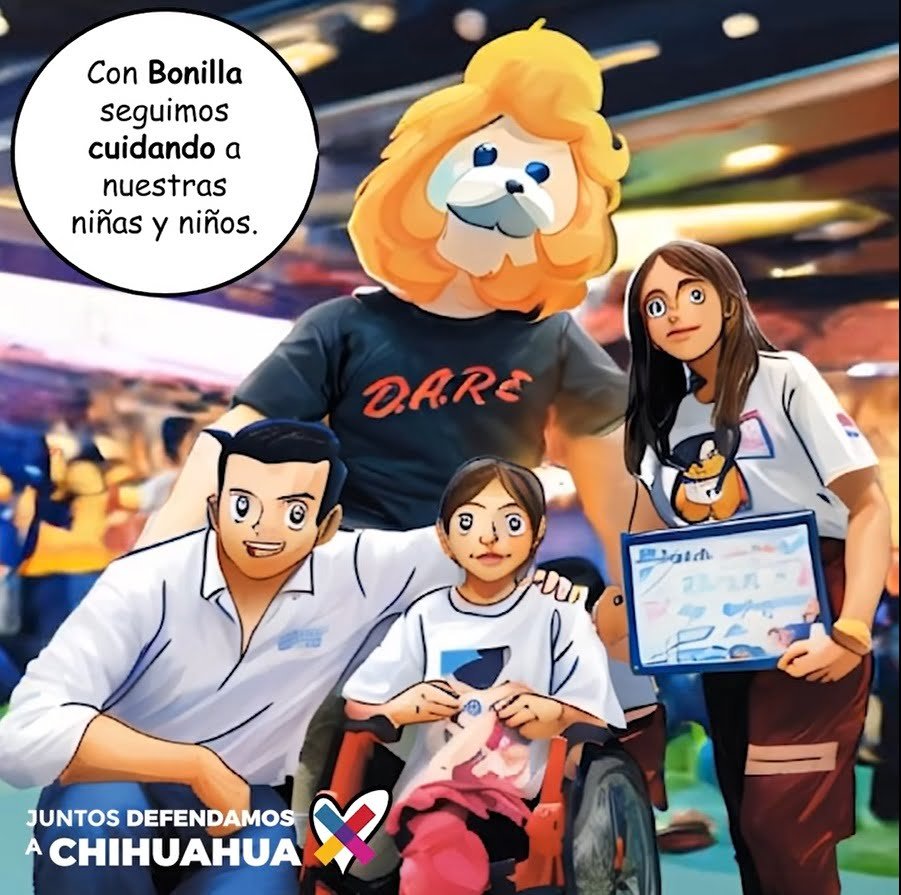 Noticias Chihuahua PAUSA.MX Lanza Marco Bonilla comics sobre acciones que realizó en su gobierno para mejorar la ciudad
