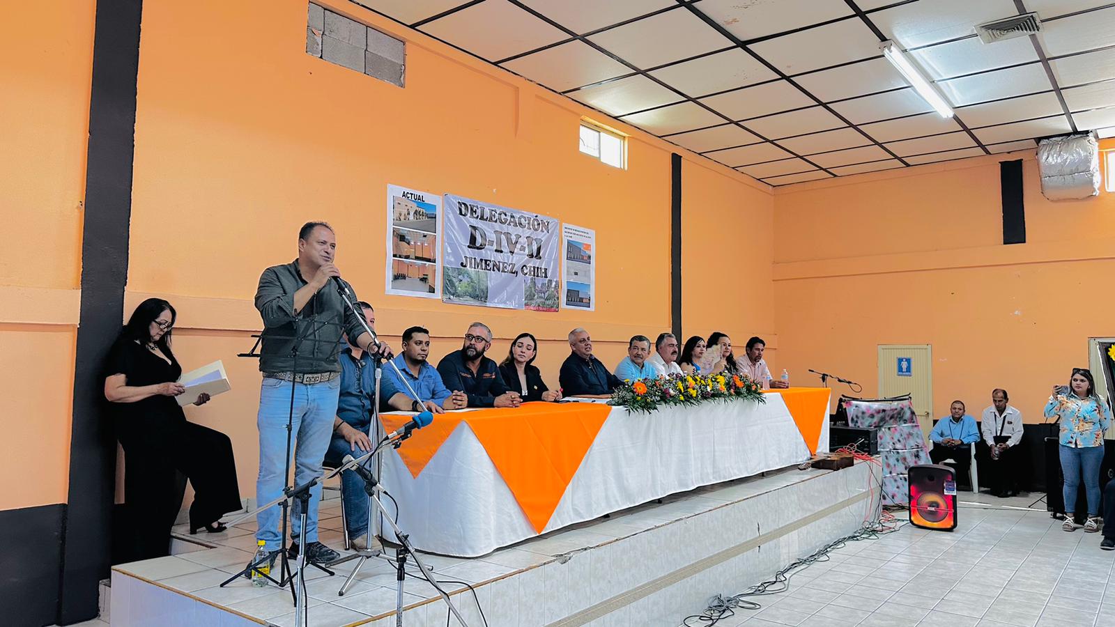 Noticias Chihuahua Pausa.MX Rehabilitará la Sección 8 del SNTE y Presidencia Municipal de Jiménez el edificio de Pensionados y Jubilados