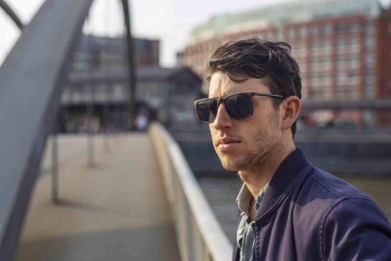 Portrait of man in sunglasses