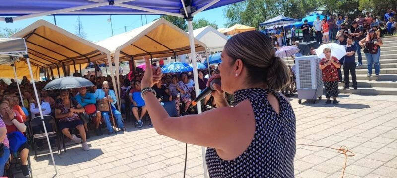 Con el gobierno austero y honesto de la Dra. Sheinbaum habrá más beneficios para los chihuahuenses: Rosana Díaz