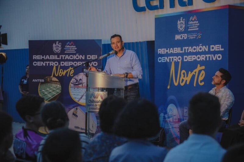 Rehabilitan alberca y equipamiento del Centro Deportivo Norte