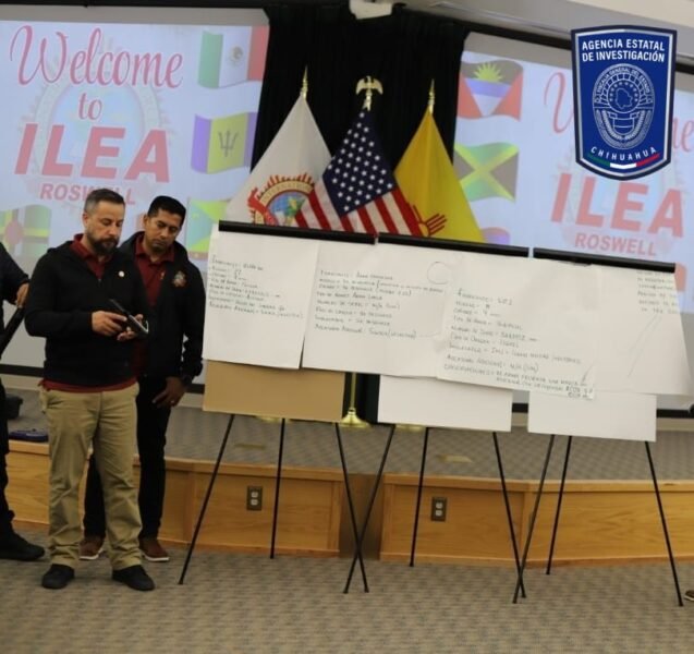 Noticias Chihuahua PAUSA.MX Asiste la Agencia Estatal de Investigación a curso de alto nivel impartido por ILEA en Roswell, Nuevo México