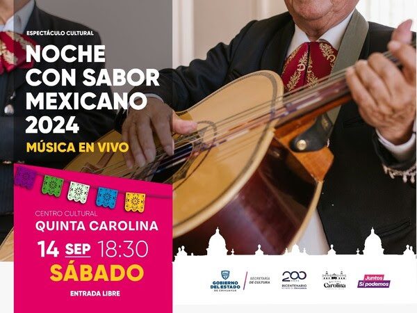 Noticias Chihuahua PAUSA.MX Invitan a celebrar el mes patrio con noche mexicana en la Quinta Carolina