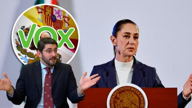 Sheinbaum responde a insultos de políticos españoles donde le llaman “analfabeta e ignorante”
