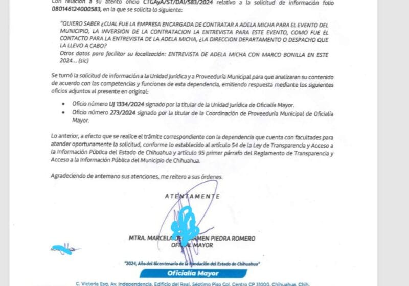 Noticias Chihuahua PAUSA.MX Falta de transparencia en la entrevista de Adela Micha durante el informe de gobierno de Marco Bonilla Noticias Chihuahua Pausa.MX Falta de transparencia en la entrevista de Adela Micha durante el informe de gobierno de Marco Bonilla