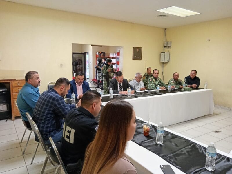 Noticias Chihuahua PAUSA.MX Analiza Mesa de Seguridad estrategias a implementar en Valle de Zaragoza y Satevó
