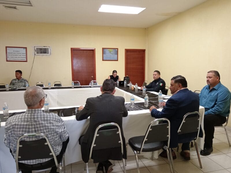 Noticias Chihuahua PAUSA.MX Analiza Mesa de Seguridad estrategias a implementar en Valle de Zaragoza y Satevó
