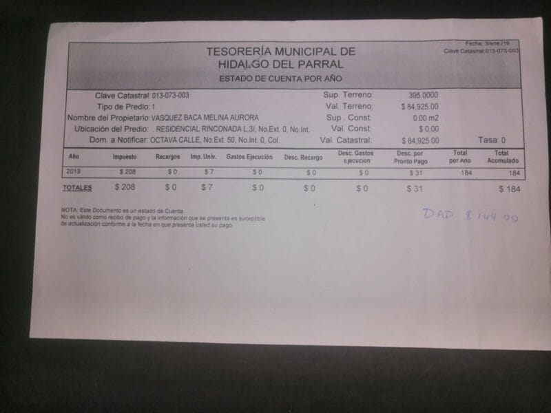 Noticias Chihuahua Pausa.MX Denuncia a diputada de MC y padre por despojo en Parral