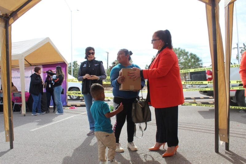 Noticias Chihuahua PAUSA.MX Participa FGE Occidente en Feria de Servicios en Cuauhtémoc