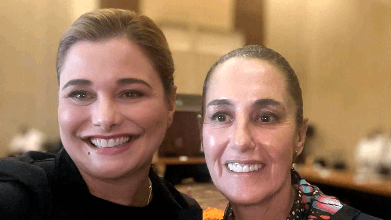 Maru Campos y Claudia Sheinbaum