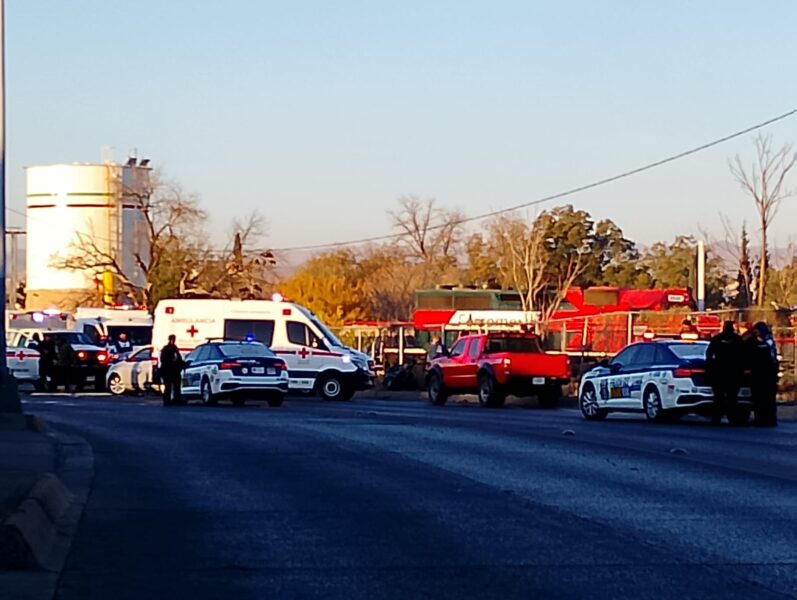 Registran accidente en la Ch-P con tres lesionados y cierre vial