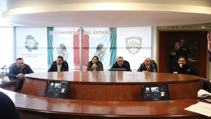 Ya analizan diputados en comisiones Reforma Judicial para Chihuahua
