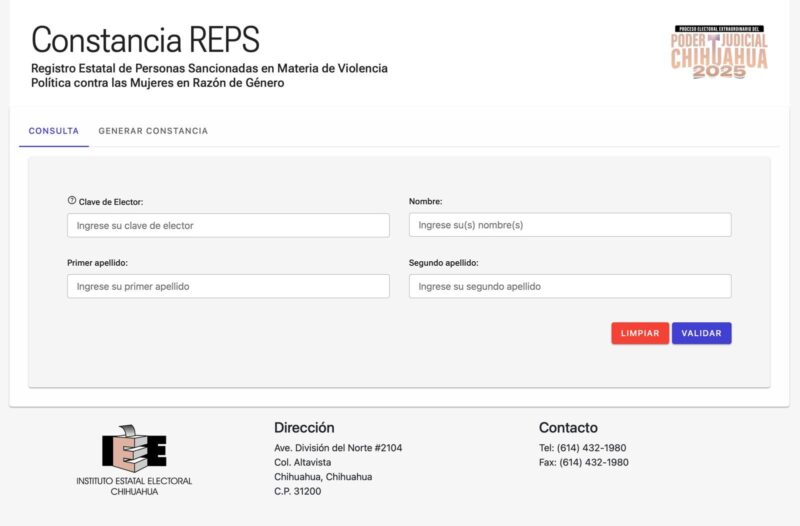Noticias Chihuahua PAUSA.MX Publican registro estatal de violentadores políticos contra las mujeres