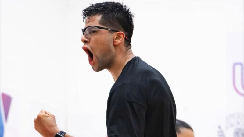 Vestirá la Roja el racquetbolista chihuahuense Alan Natera en la selección nacional de Chile