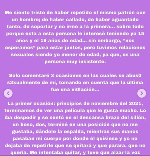 Noticias Chihuahua PAUSA.MX Continúa denuncia contra “aliade” por abuso sexual
