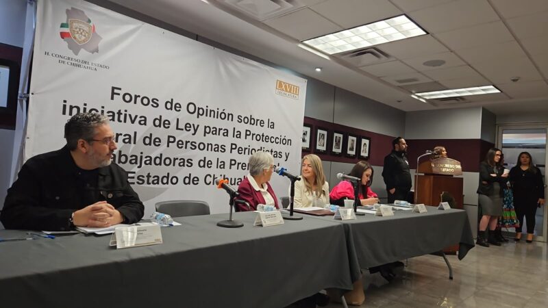 Analizarán propuesta de trabajadores de la prensa tras foro; esperan se dictamine y vote en 2 meses