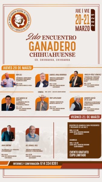 Noticias Chihuahua PAUSA.MX Invita UGRCH al 2do Encuentro Ganadero Chihuahuense