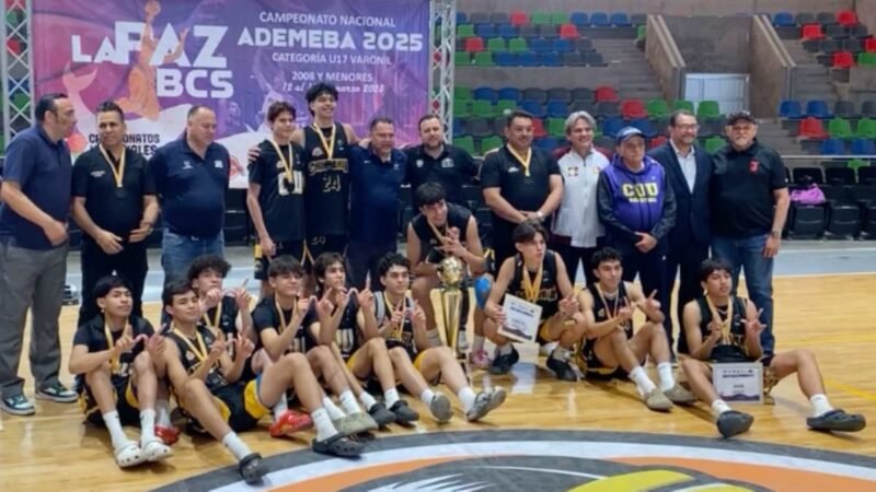 Triunfa Chihuahua en el Campeonato Nacional Ademeba U17 Varonil
