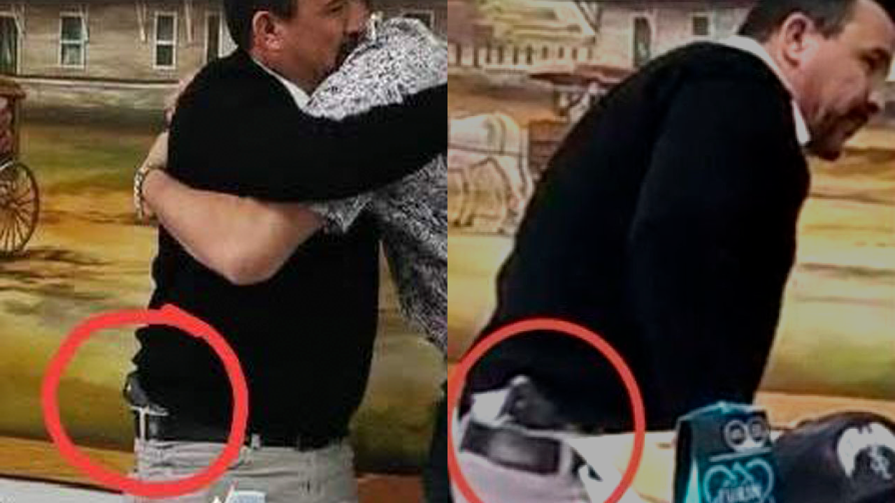 Noticias Chihuahua PAUSA.MX Alcalde de Madera aparece armado en evento público; FGR abrirá carpeta de investigación