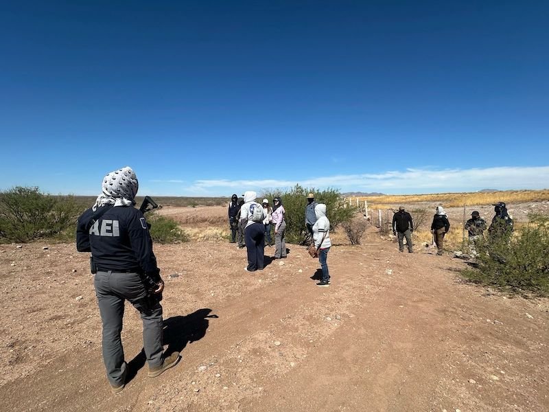 Noticias Chihuahua PAUSA.MX Realiza Fiscalía operativo de búsqueda en la comunidad de Corralejo PAUSA.MX