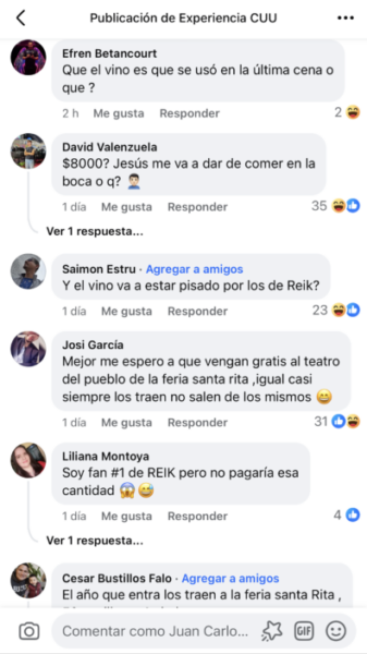 Noticias Chihuahua Pausa.MX Se burlan por cobro excesivo para evento de vino con Reik; 8 mil pesos la entrada