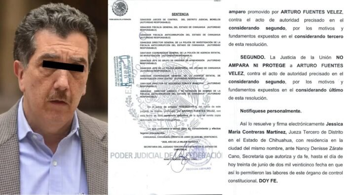Niega Poder Judicial Federal protección a Arturo Fuentes Vélez, exsecretario de Hacienda con Corral