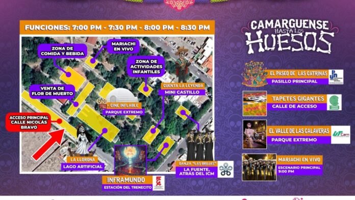 Empieza hoy Camarguense hasta los Huesos a las 6 de la tarde en el Parque Infantil, totalmente gratis