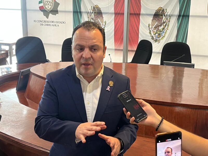 Pide presidente del Congreso analizar reforma del PAN para reducir regidurías en municipios de Chihuahua