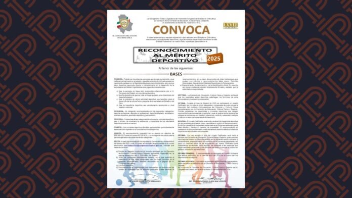 Emite Jurado del Reconocimiento al Mérito Deportivo nombres de los ganadores en su edición 2025