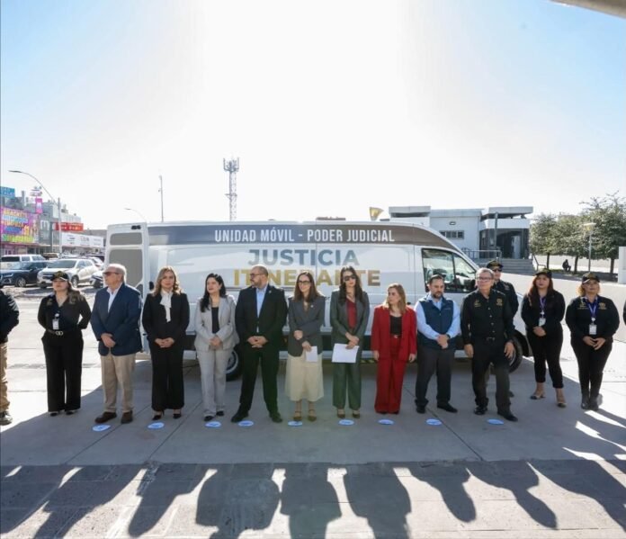 Unidad Móvil de Justicia Itinerante Poder Judicial de Chihuahua