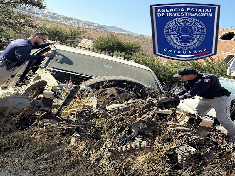 Noticias Chihuahua PAUSA.MX Continúa FGE Zona Sur con revisión de yonkes en Parral PAUSA.MX