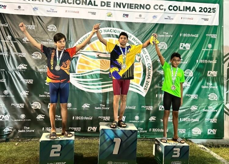 Noticias Chihuahua PAUSA.MX Se baña Chihuahua en oro en el tercer día de competencias del nacional de natación en Colima