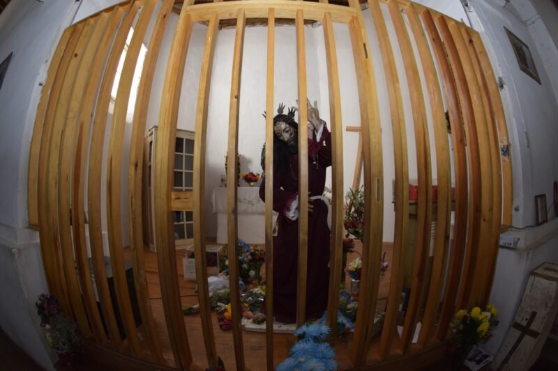 Noticias Chihuahua PAUSA.MX Recupera esplender escultura de Nazareno de Cusihuiriachi Jose Fierro M.