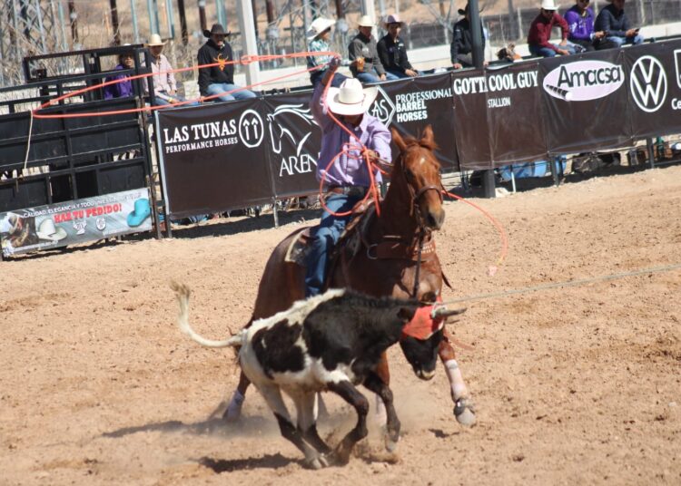 Noticias Chihuahua Pausa.MX Brillan talentos juarenses en Selectivo Estatal de Rodeo en Samalayuca